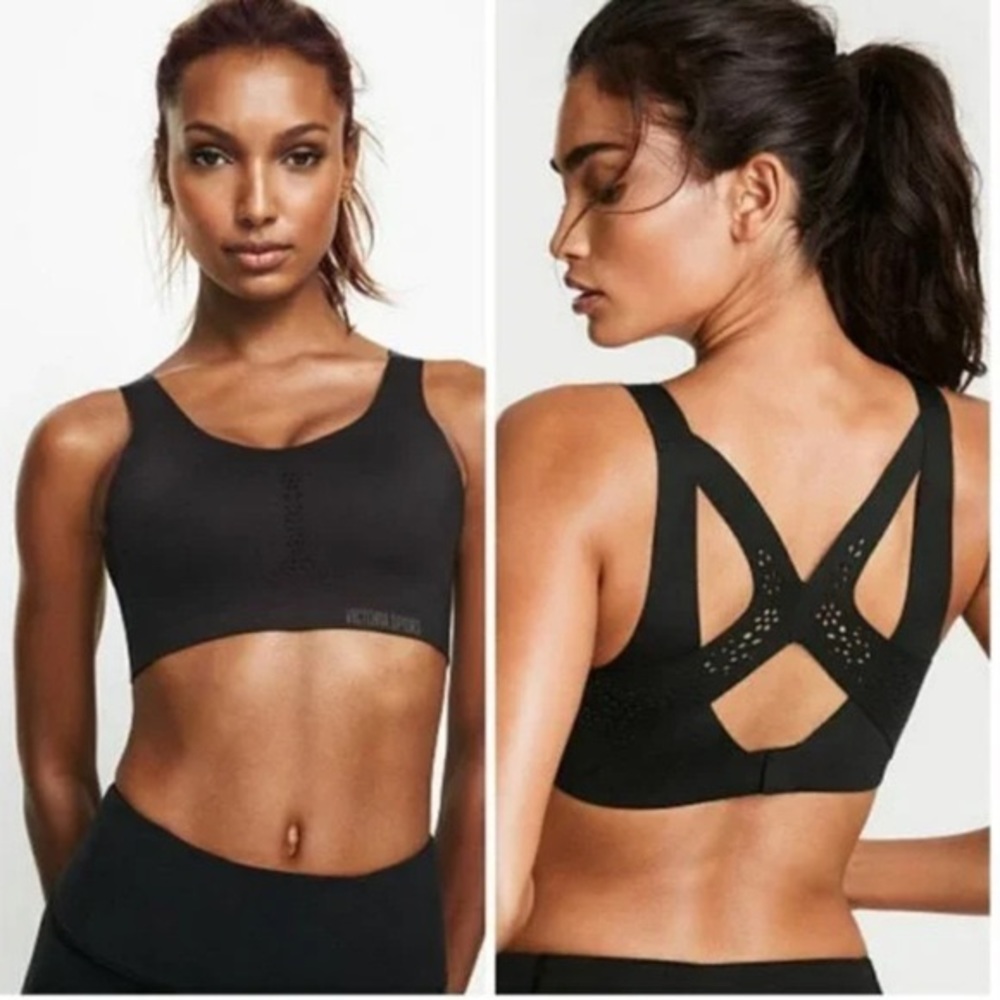 Victoria Secret angel max sport bra in black 34ddd NWT